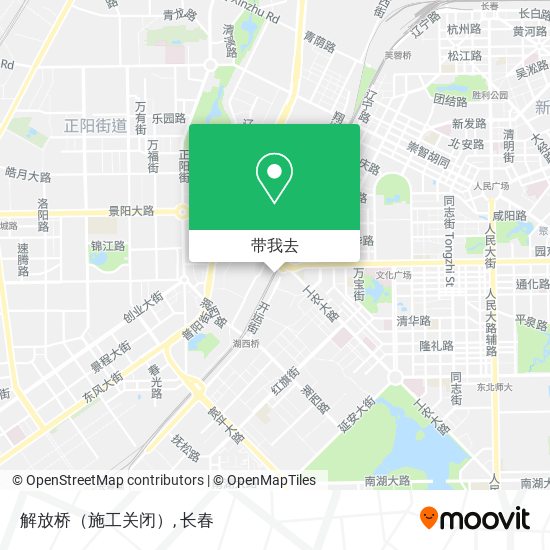 解放桥（施工关闭）地图