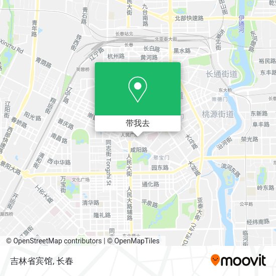 吉林省宾馆地图
