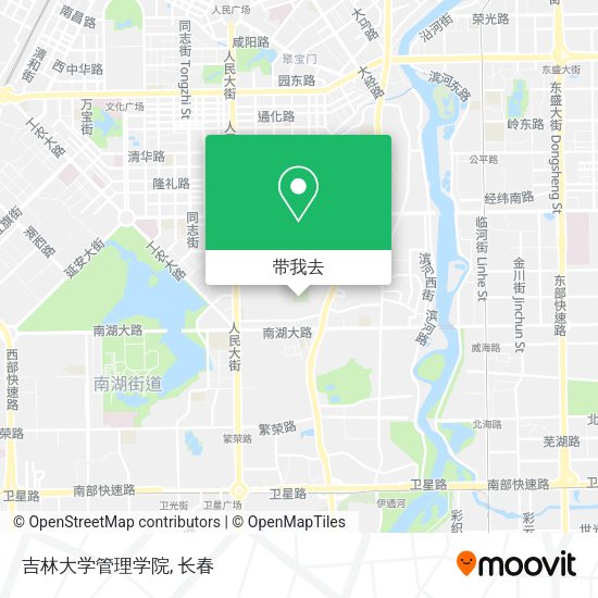 吉林大学管理学院地图