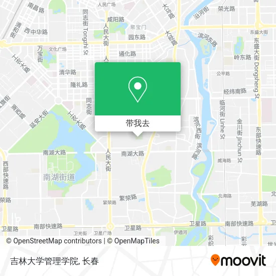 吉林大学管理学院地图