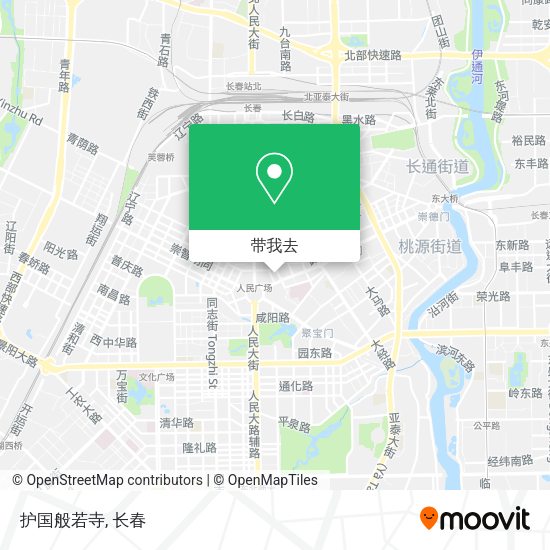 护国般若寺地图