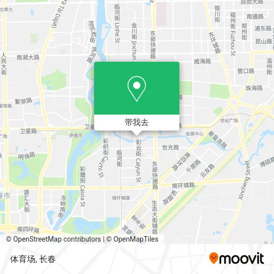 体育场地图