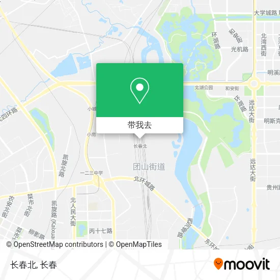 长春北地图
