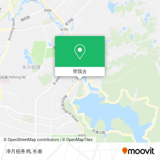净月税务局地图