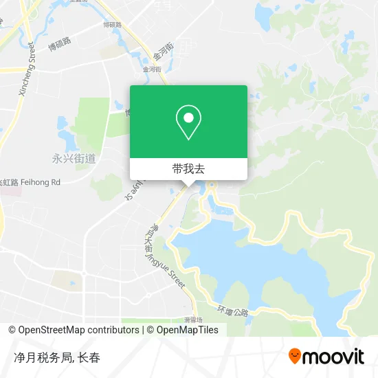 净月税务局地图