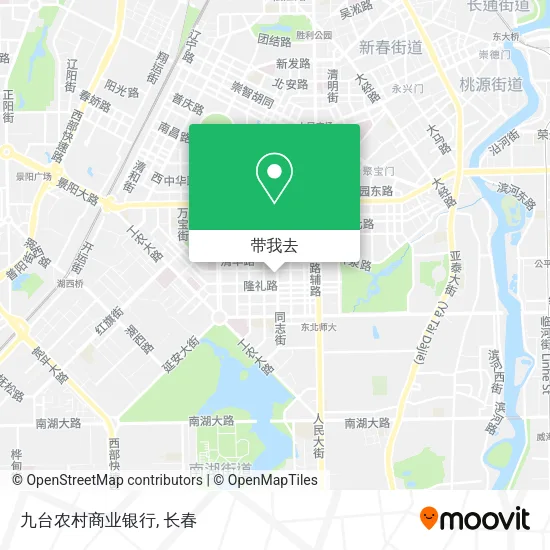 九台农村商业银行地图