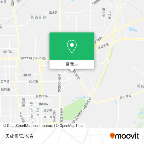 天成领寓地图