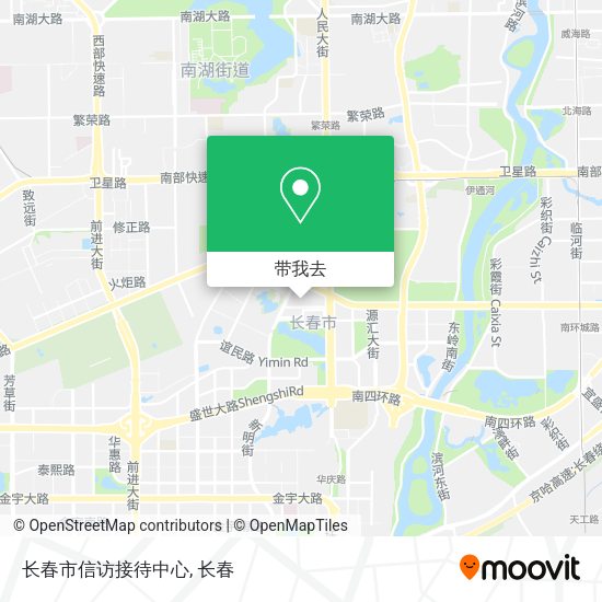 长春市信访接待中心地图