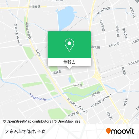 大东汽车零部件地图