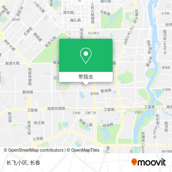 长飞小区地图