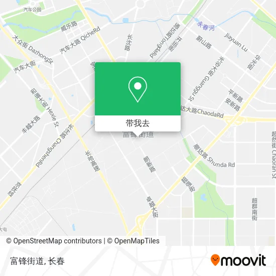 富锋街道地图