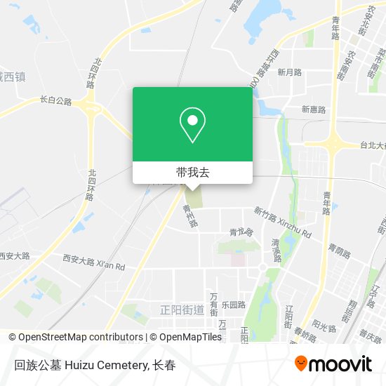 回族公墓 Huizu Cemetery地图