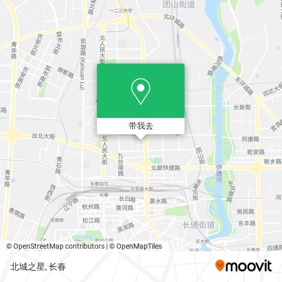 北城之星地图