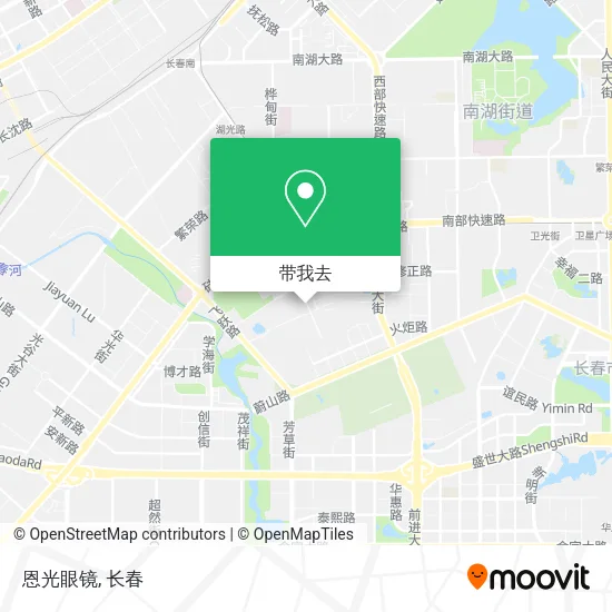 恩光眼镜地图