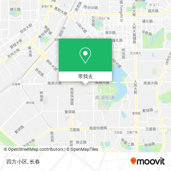 四方小区地图