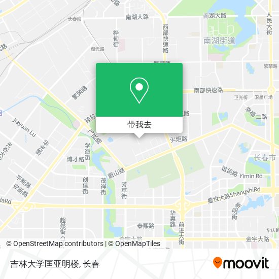 吉林大学匡亚明楼地图