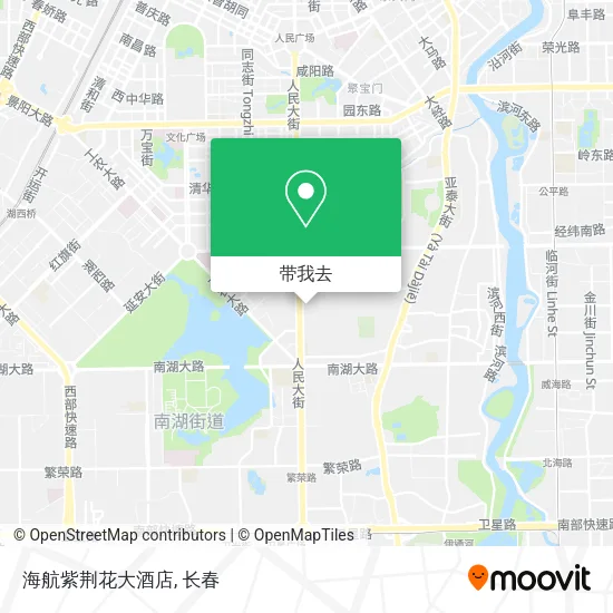 海航紫荆花大酒店地图