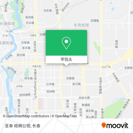 亚泰 梧桐公馆地图
