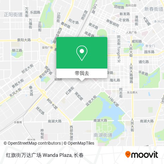 红旗街万达广场 Wanda Plaza地图