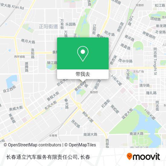 长春通立汽车服务有限责任公司地图