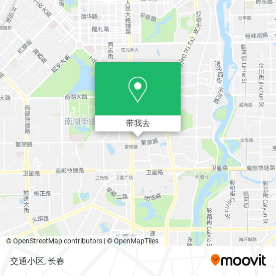 交通小区地图