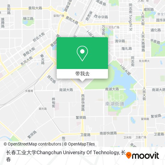 长春工业大学Changchun University Of Technology地图