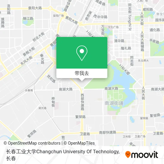 长春工业大学Changchun University Of Technology地图