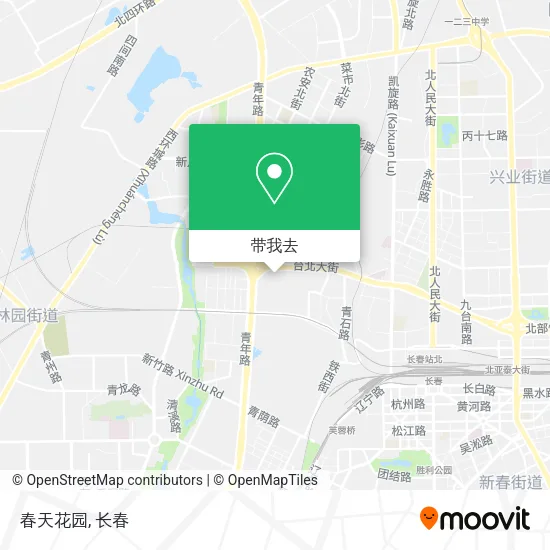 春天花园地图