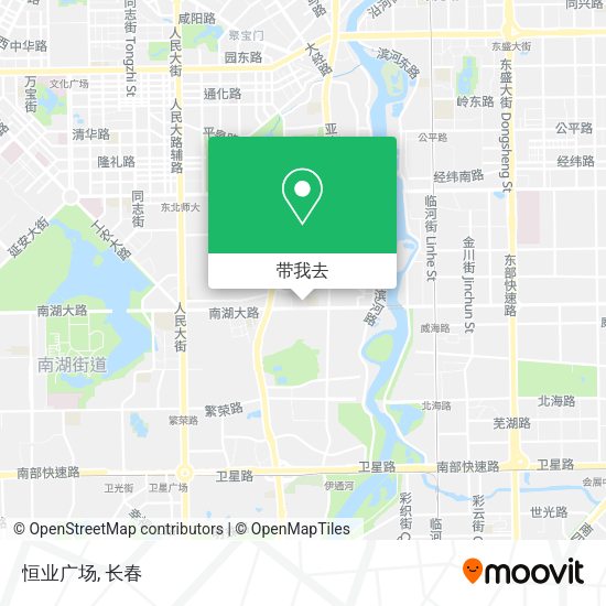恒业广场地图