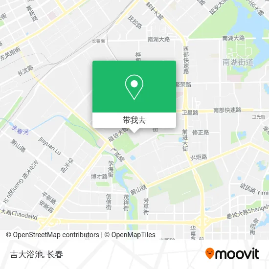 吉大浴池地图