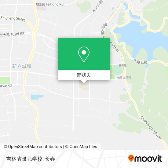 吉林省孤儿学校地图