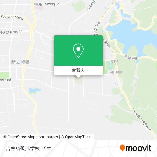 吉林省孤儿学校地图