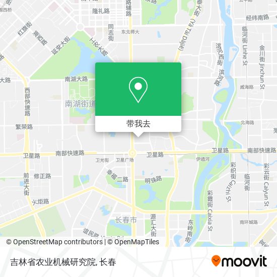 吉林省农业机械研究院地图