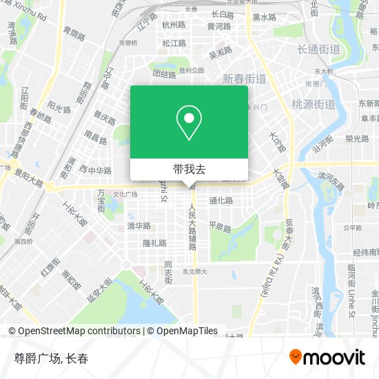 尊爵广场地图