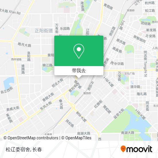 松辽委宿舍地图