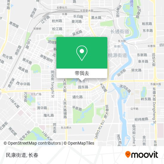 民康街道地图