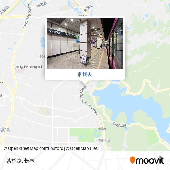 紫杉路地图