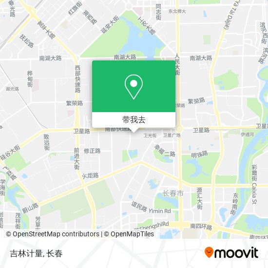 吉林计量地图