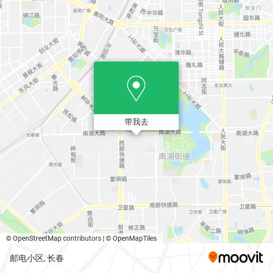 邮电小区地图