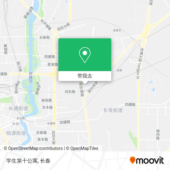 学生第十公寓地图