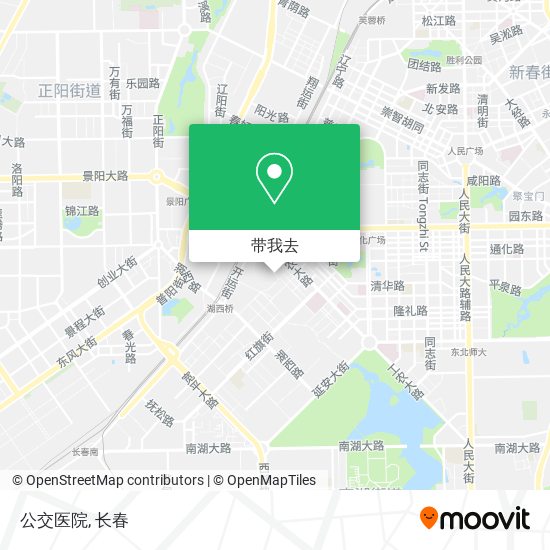 公交医院地图