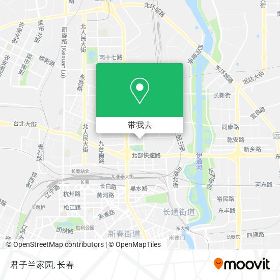 君子兰家园地图