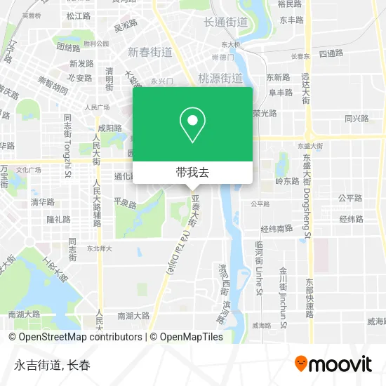 永吉街道地图