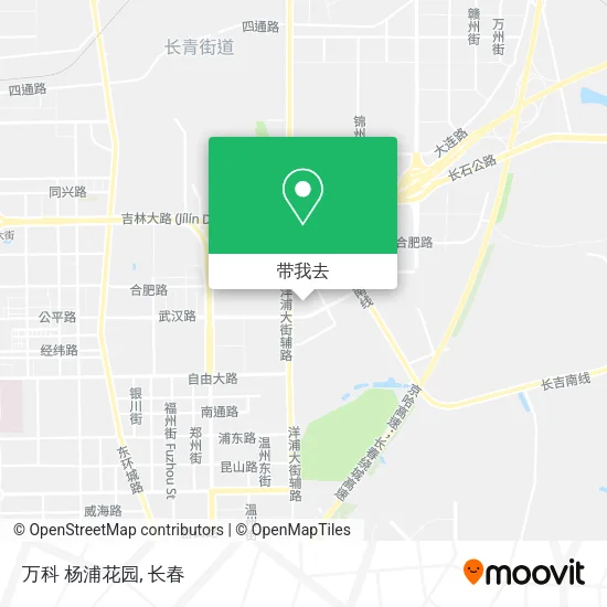 万科 杨浦花园地图