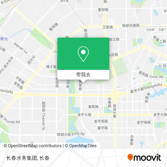 长春水务集团地图
