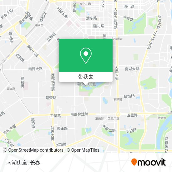 南湖街道地图