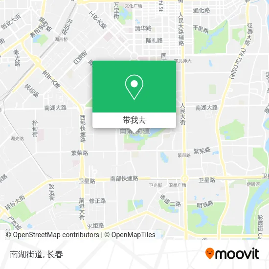 南湖街道地图