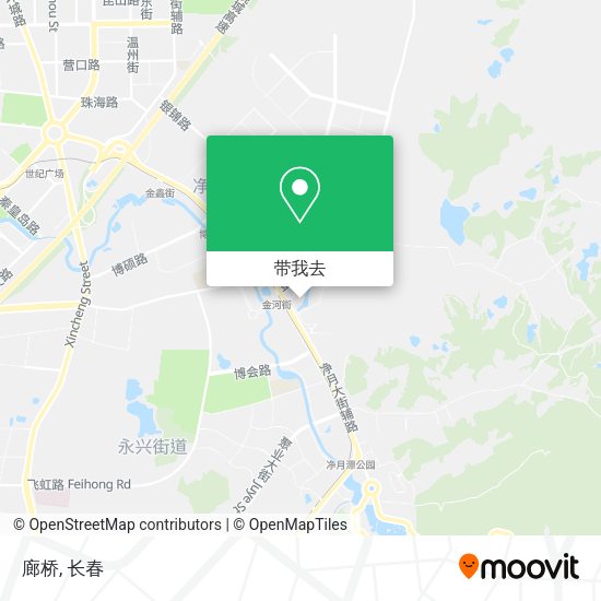 廊桥地图