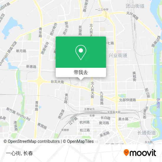 一心街地图