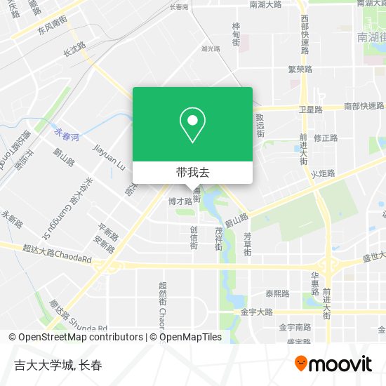 吉大大学城地图